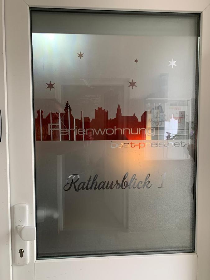 Exklusive Stadtwohnung Am Elbradweg: Best-Preis-Fewo Rathausblick 1 Fuer Max. 3 Pers. Inkl. Wlan, Prime Video & Self Check-In Wittenberge Kültér fotó
